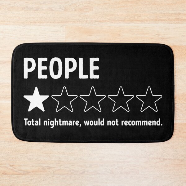 Item preview, People One Star Total Nightmare Funny designed and sold by WhistleCloset.