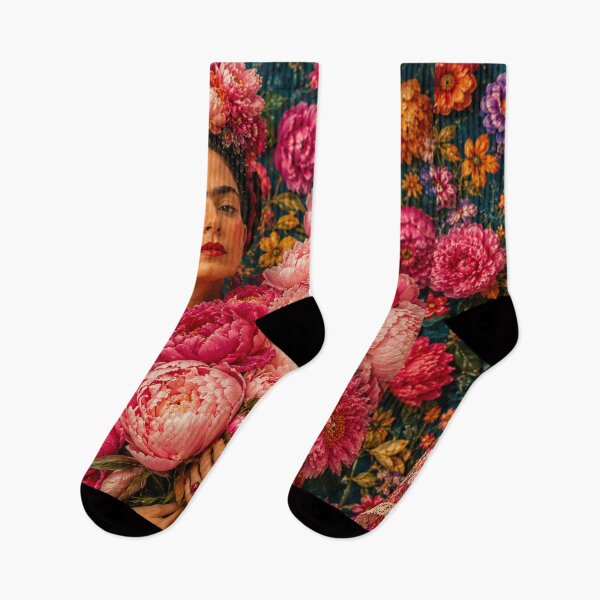 Item preview, frida Kahlo wildlife Dahlia designed and sold by Muycote.