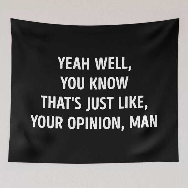 Item preview, Just Your Opinion Man Funny designed and sold by WhistleCloset.