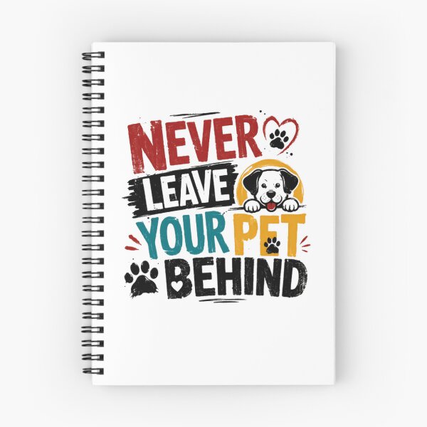 Item preview, Never Leave Your Pet Behind Dog Owner Animal Welfare Pet Lover designed and sold by RetroMini2026.
