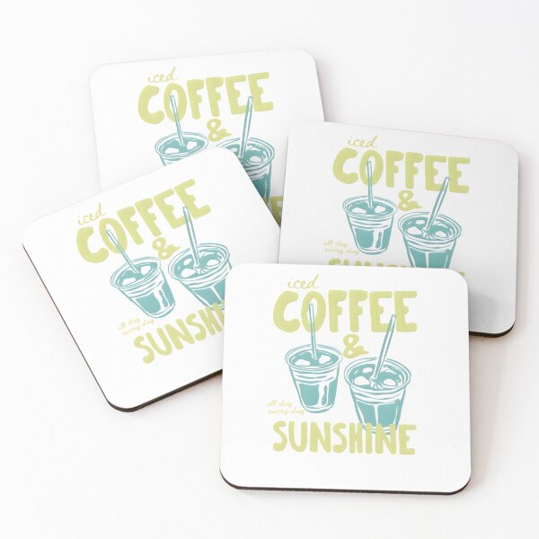 Artikelvorschau, Eiskaffee und Sonnenschein entworfen und verkauft von fresh-sole-co.