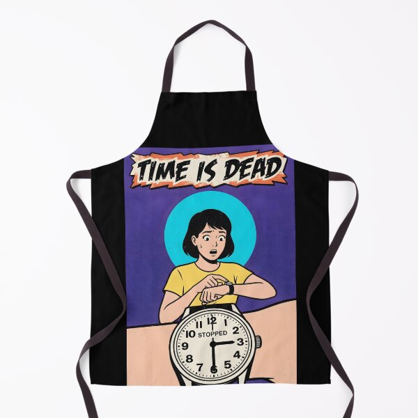 Item preview, Time Is Dead Minimalist Retro Pop-Art Poster designed and sold by DuckOddity.
