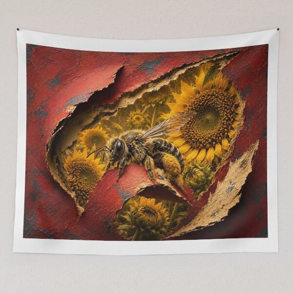 Item preview, The Spiral Remembers the Bee designed and sold by FieldFormStudio.