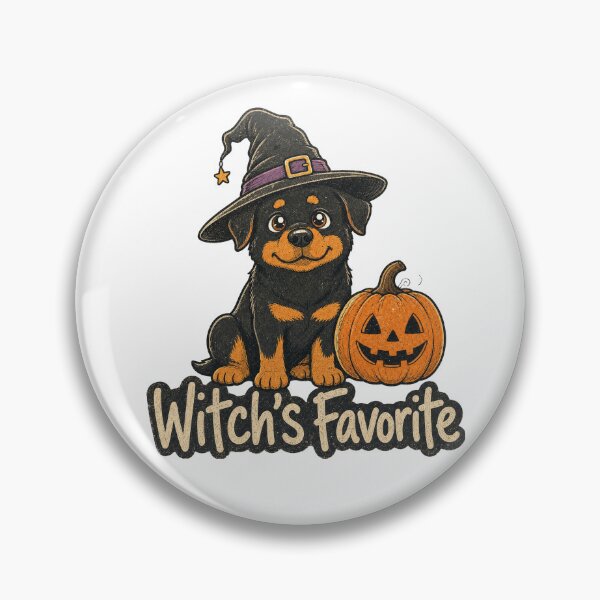 Item preview, Halloween Rottweiler - Witch's Favorite  designed and sold by Graphic Vibe Designs.