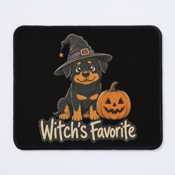 Item preview, Halloween Rottweiler - Witch's Favorite designed and sold by Graphic Vibe Designs.
