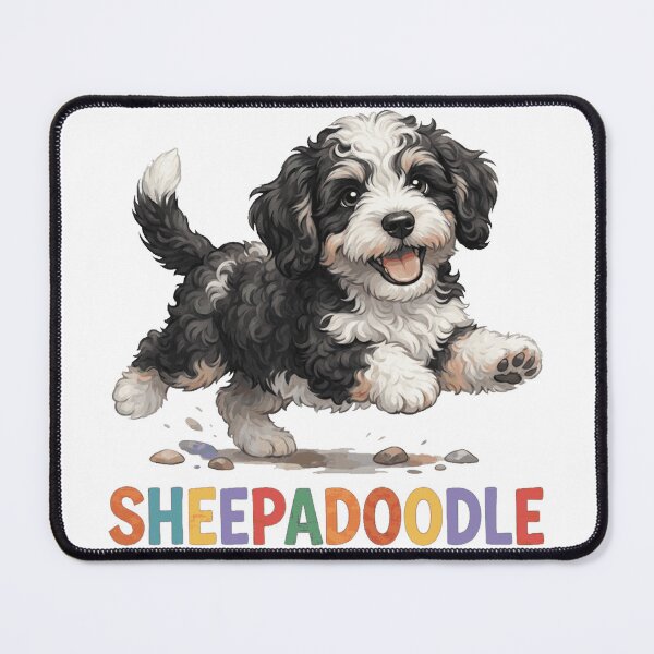 Item preview, Sheepadoodle Puppy Viral, Famous Fluffy Doodle, Cute Little Sheepadoodle, Sweet Puppy Dog designed and sold by clarkfraser.