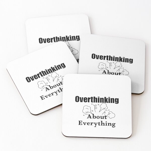 Item preview, Overthinking About Everything designed and sold by Loly-Press.