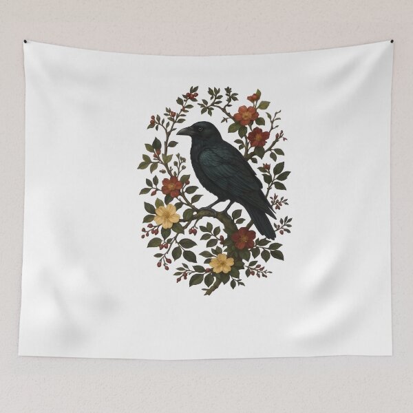 Item preview, Vintage Raven designed and sold by fresh-sole-co.