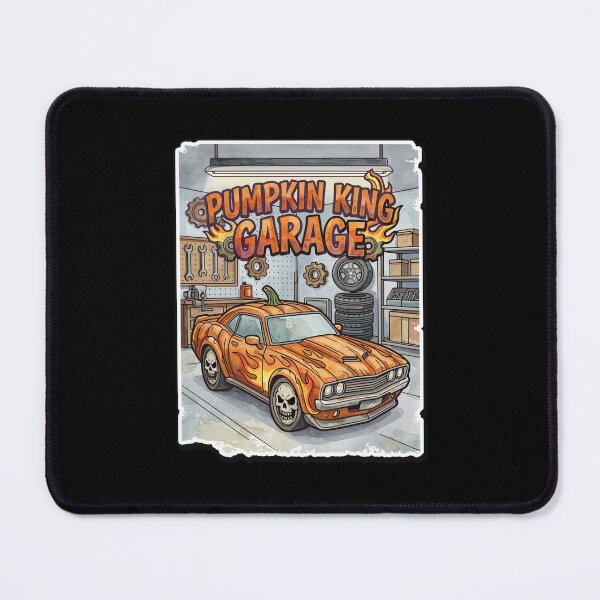 Item preview, Pumpkin King Garage - opt 1 designed and sold by jlStopMedia.