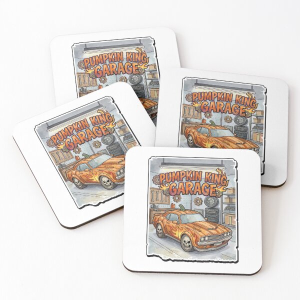 Item preview, Pumpkin King Garage - opt 1 designed and sold by jlStopMedia.