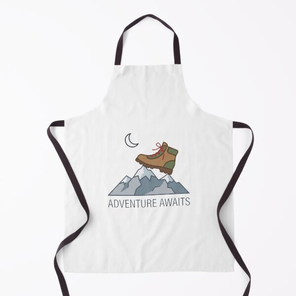 Item preview, Vintage Hiking Boot Mountain Adventure Awaits designed and sold by pattman.