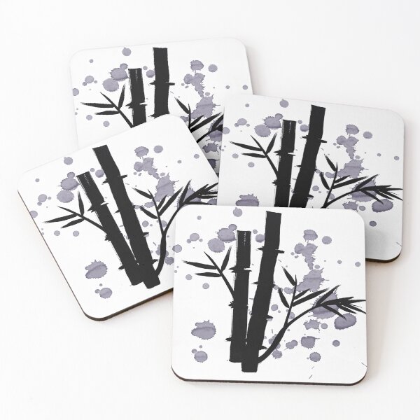 Item preview, Ink Bamboo with a Splash of Grape Juice designed and sold by Acadianpurls.