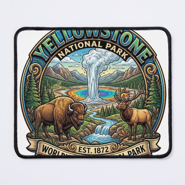 Item preview, YELLOWSTONE NATIONAL PARK designed and sold by likbatonboot.