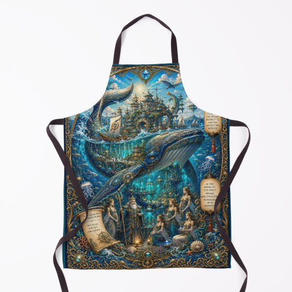 Item preview, Whale Kingdom of the Azure Deep – Ocean Civilization Fantasy designed and sold by sunbowjp stadio.