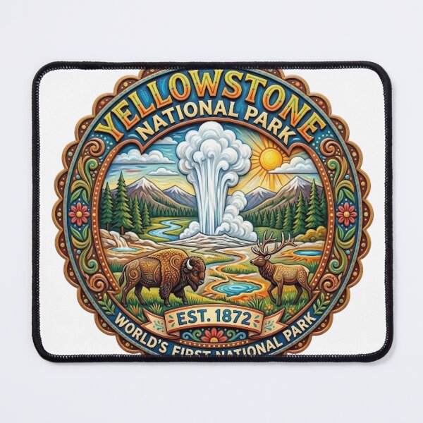 Item preview, YELLOWSTONE NATIONAL PARK designed and sold by likbatonboot.