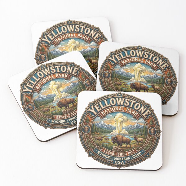 Item preview, YELLOWSTONE NATIONAL PARK designed and sold by likbatonboot.