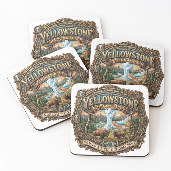 Item preview, YELLOWSTONE NATIONAL PARK designed and sold by likbatonboot.