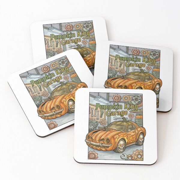 Item preview, Pumpkin King Garage - opt 2 designed and sold by jlStopMedia.