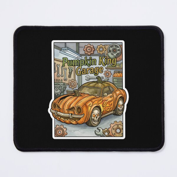 Item preview, Pumpkin King Garage - opt 2 designed and sold by jlStopMedia.