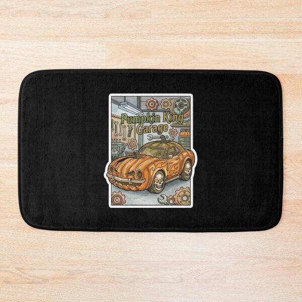 Item preview, Pumpkin King Garage - opt 2 designed and sold by jlStopMedia.