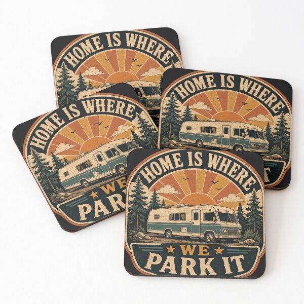 Item preview, Home  is where  we park  it designed and sold by Theweirdsista.