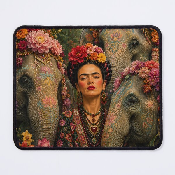 Item preview, Elephants Frida Kahlo designed and sold by Muycote.