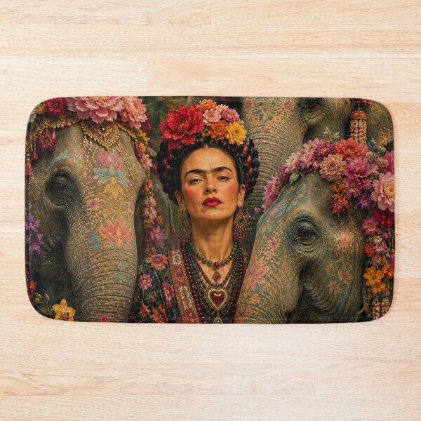 Item preview, Elephants Frida Kahlo designed and sold by Muycote.