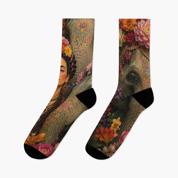 Item preview, Elephants Frida Kahlo designed and sold by Muycote.