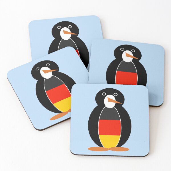 Item preview, Ms. Penguin Wearing the German Flag – Deutschland Pride Design designed and sold by AuntieShoe.