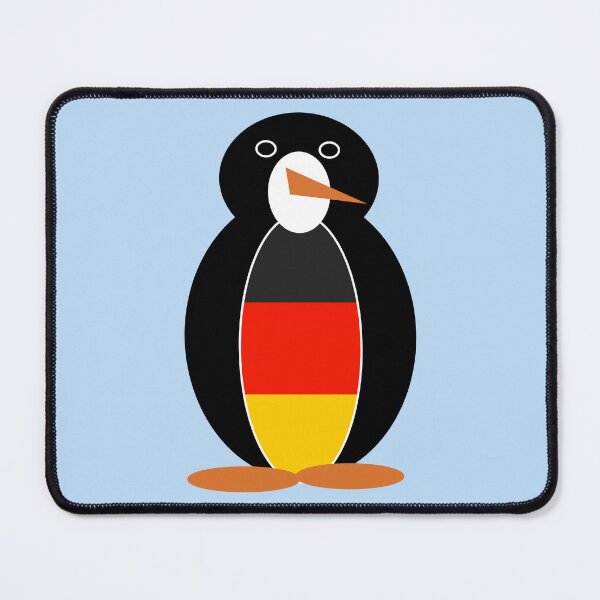 Item preview, Ms. Penguin Wearing the German Flag – Deutschland Pride Design designed and sold by AuntieShoe.