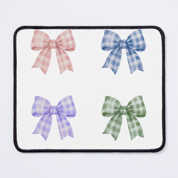 Item preview, Plaid Bow Sticker Pack | Cute Coquette Ribbon Aesthetic Stickers designed and sold by InfiniteSticker.