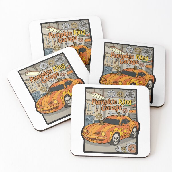 Item preview, Pumpkin King Garage - opt 3 designed and sold by jlStopMedia.