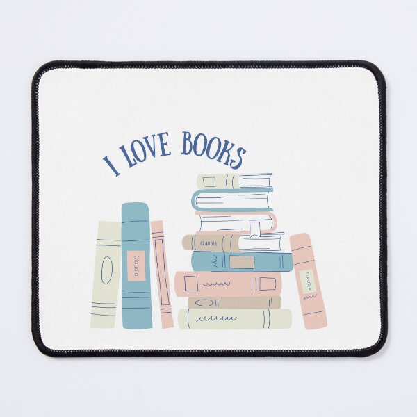 Item preview, I Love Book designed and sold by SoftGirlSupply.