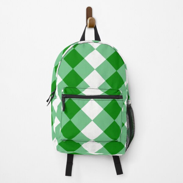 Item preview, Green Diamond Checkered Pattern designed and sold by RebelCatStudios(RCS).