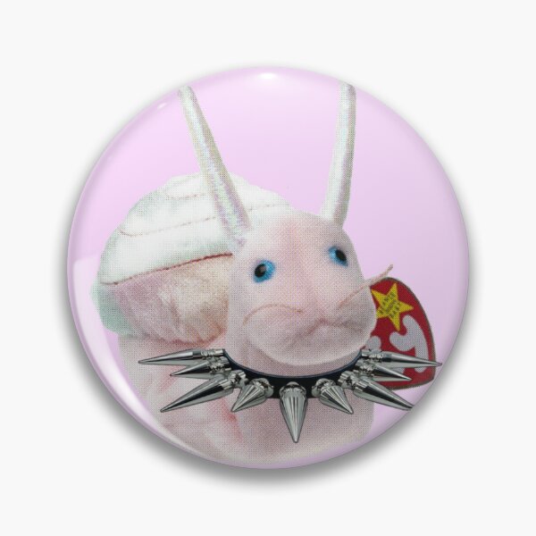 Item preview, beanie baby snail with a spiked choker!! designed and sold by PLANET-VEE.