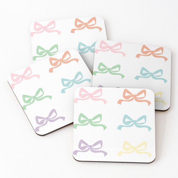 Item preview, Pastel Bow Sticker Pack | Cute Coquette Ribbon Aesthetic | Girly Colorful Bows designed and sold by InfiniteSticker.