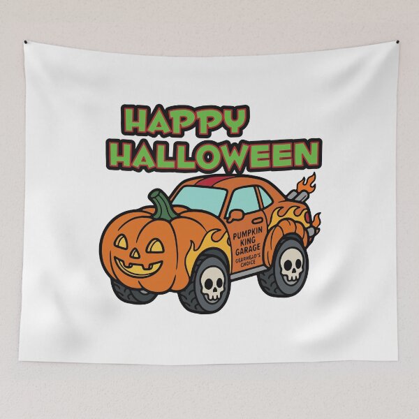 Item preview, Pumpkin King Garage - opt 4 designed and sold by jlStopMedia.