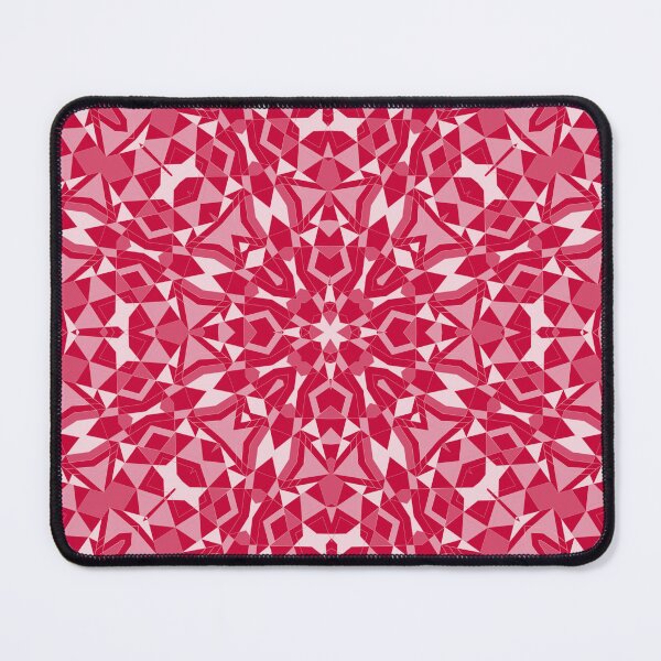 Item preview, Red pink ornament geometric designed and sold by fuzzyfox.