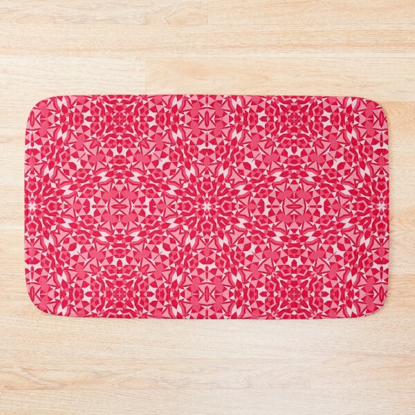 Item preview, Red pink ornament geometric designed and sold by fuzzyfox.