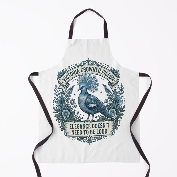 Item preview, Victoria Crowned Pigeon Elegance Doesn't Need To Be Loud designed and sold by Max Store.