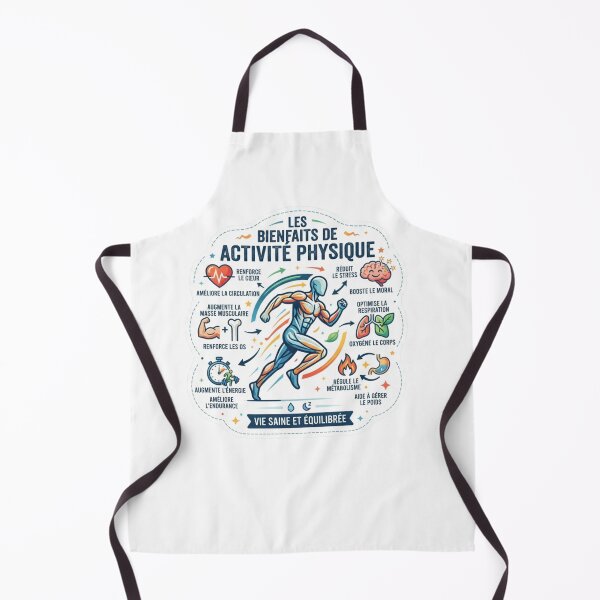 Item preview, Infographie des Bienfaits de l'Activité Physique - Santé et Fitness designed and sold by NinaCreator.