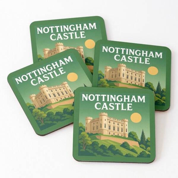 Item preview, Nottingham Castle - Icon of Sherwood Legend designed and sold by Myra365Art.