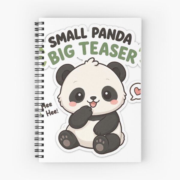 Item preview, Cute Kawaii Classic Baby Panda Sticker | Anime Style Small Panda Big Teaser Chibi Bear Art | Gift for Panda Lovers designed and sold by Chipkooo.