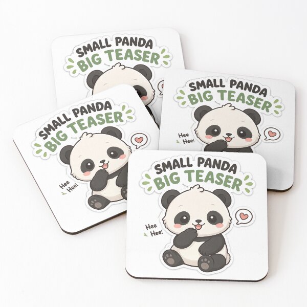 Item preview, Cute Kawaii Classic Baby Panda Sticker | Anime Style Small Panda Big Teaser Chibi Bear Art | Gift for Panda Lovers designed and sold by Chipkooo.