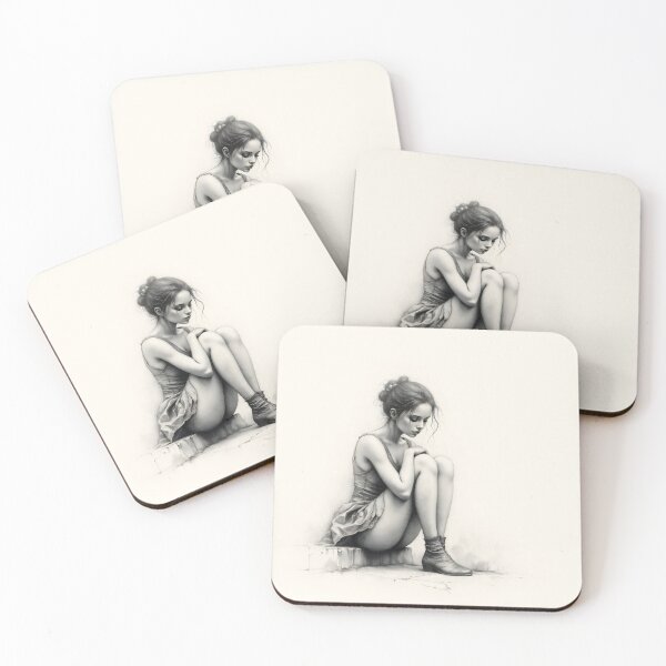 Item preview, The Sad Girl designed and sold by PictureNZ.