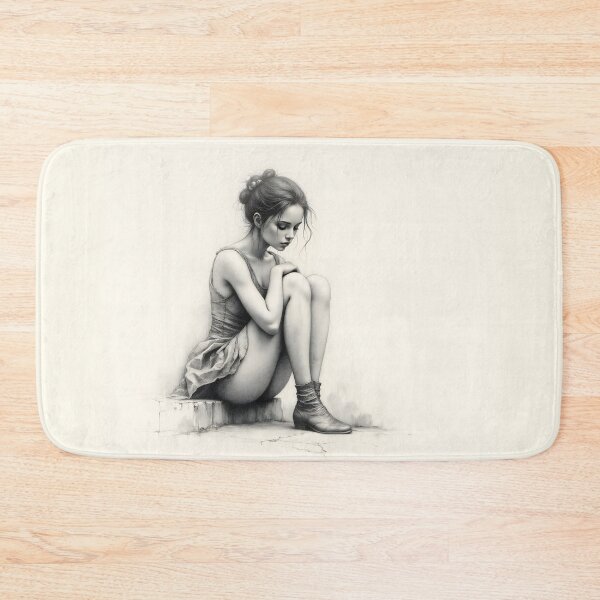 Item preview, The Sad Girl designed and sold by PictureNZ.