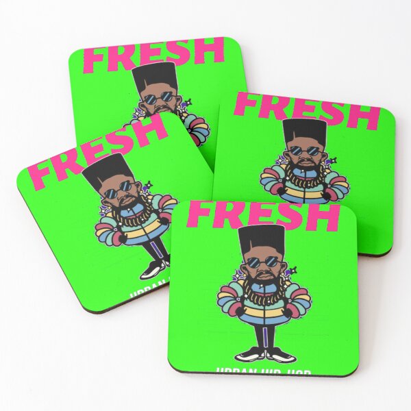 Item preview, Fresh Urban Hip-Hop - 90s Retro Rapper Flat Top Graphic Art designed and sold by GenZFashion000.