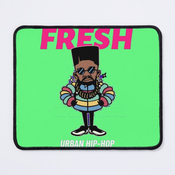 Item preview, Fresh Urban Hip-Hop - 90s Retro Rapper Flat Top Graphic Art designed and sold by GenZFashion000.