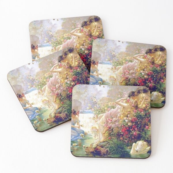 Item preview, Spring Romance by Hans Zatzka designed and sold by PureVintageLove.
