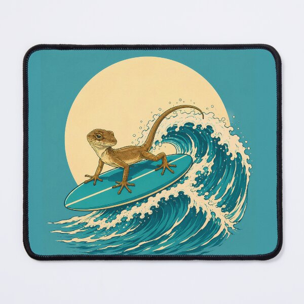 Item preview, Rad Reptile Vintage Surf Club Lizard designed and sold by RescueHeart10.
